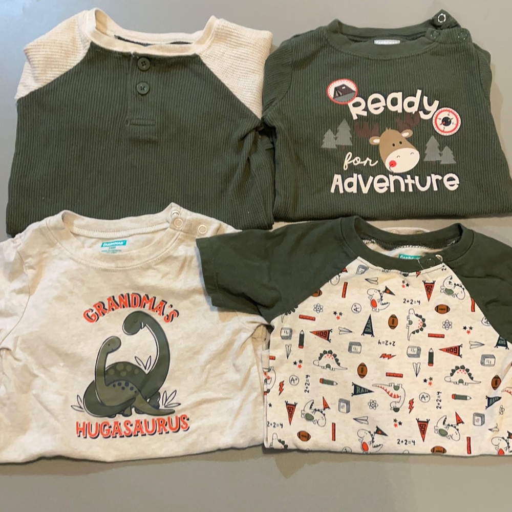 24 M Toddler Boy Onesie Bundle